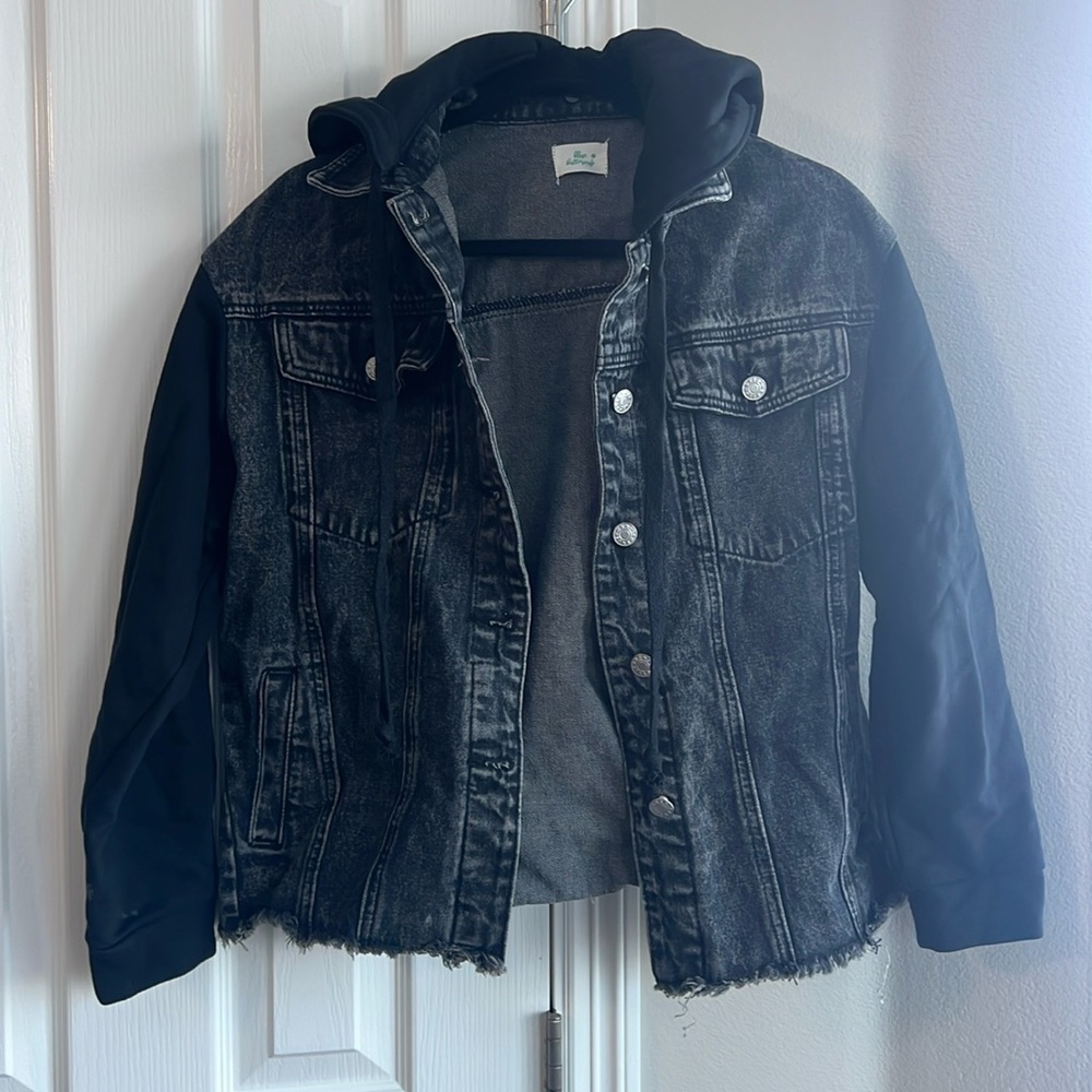 Blue buttercup denim  jacket